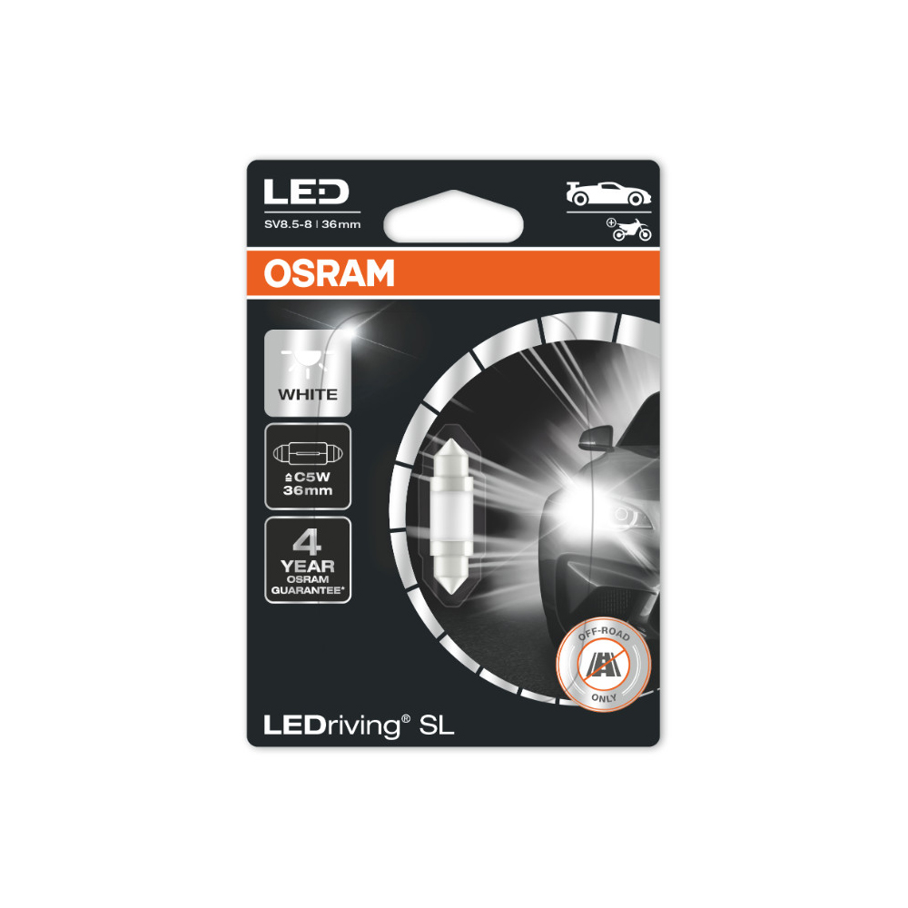 Osram C5W 36mm LEDriving SL lemputė