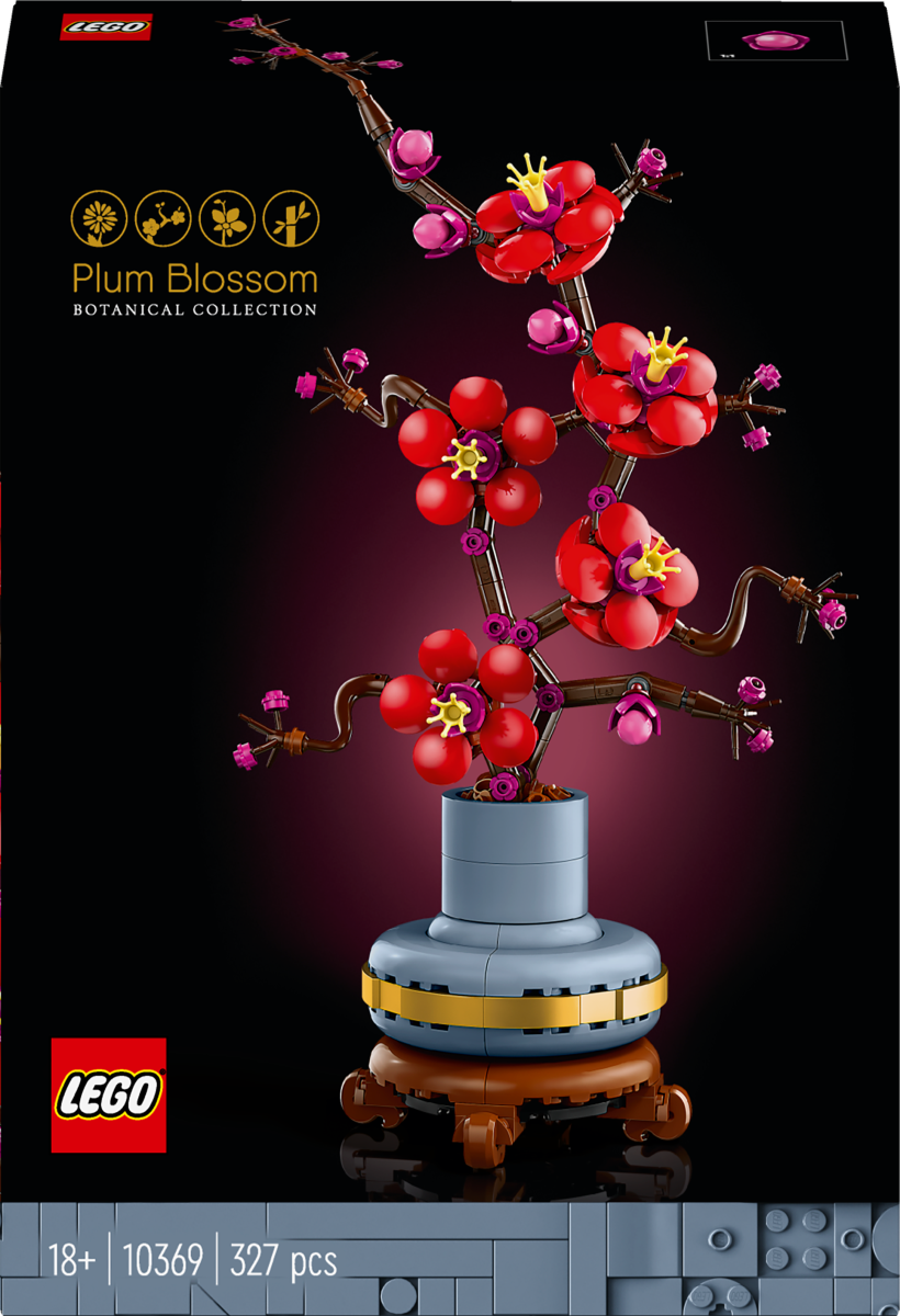 Konstruktorius LEGO ICONS PLUM BLOSSOM