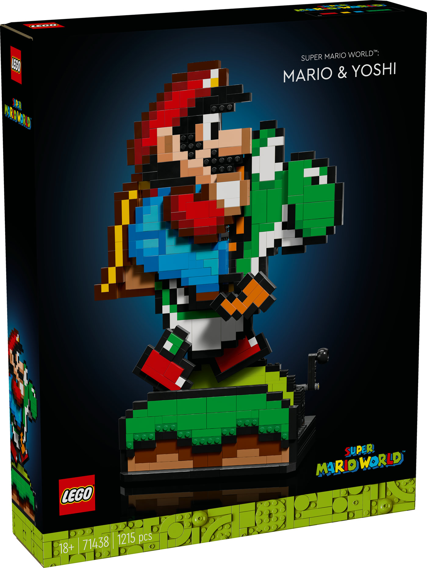 LEGO® Super Mario™ Super Mario World™: Mario ir Yoshi 71438