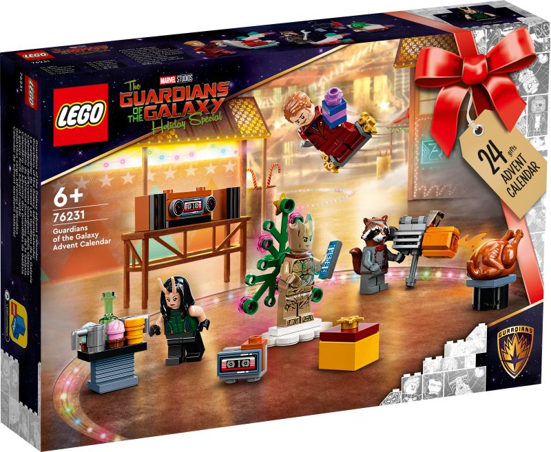 Galaktikos sergėtojų advento kalendorius LEGO® Marvel Studios 76231