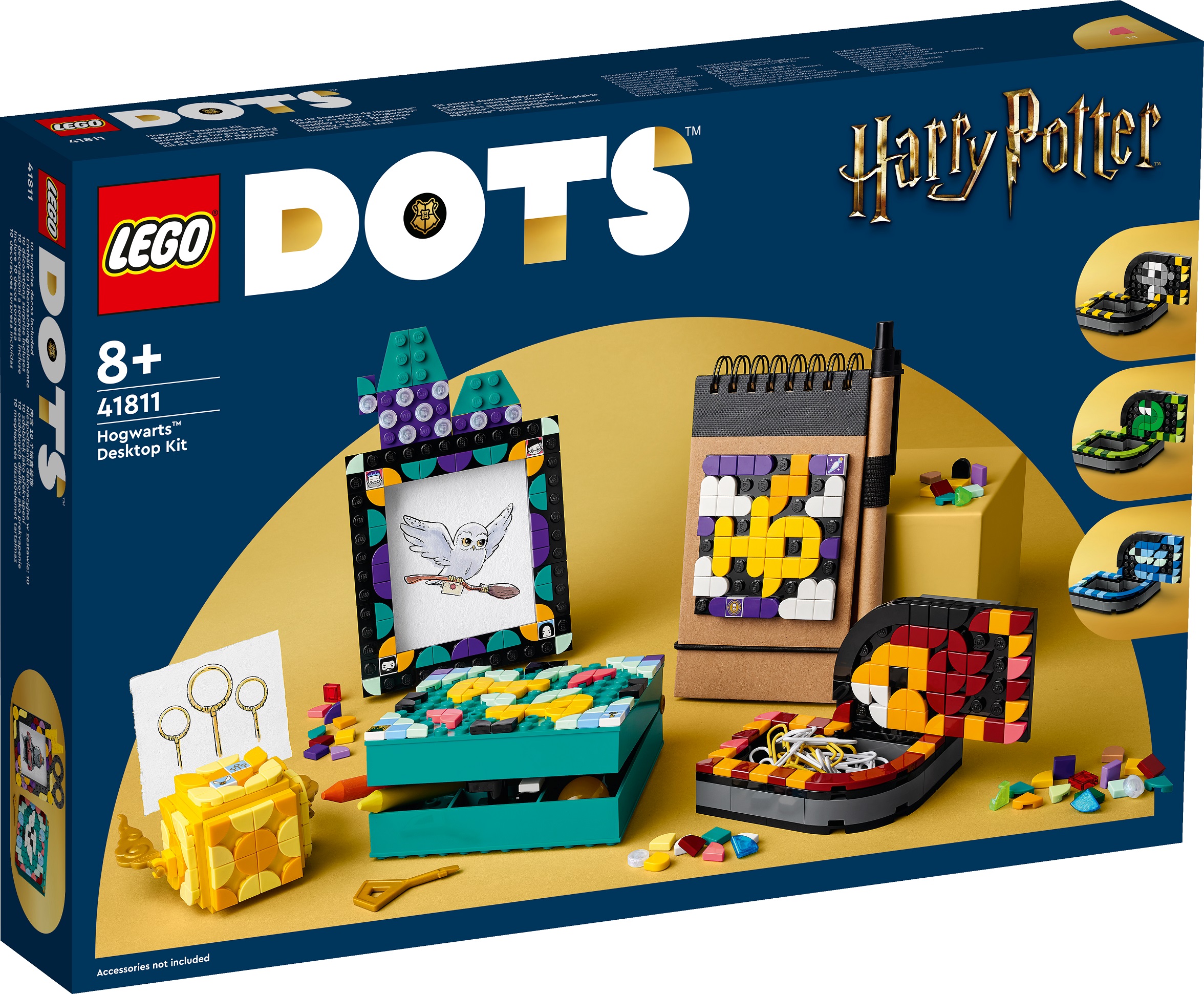 Hogvartso rašomojo stalo rinkinys LEGO® DOTS 41811