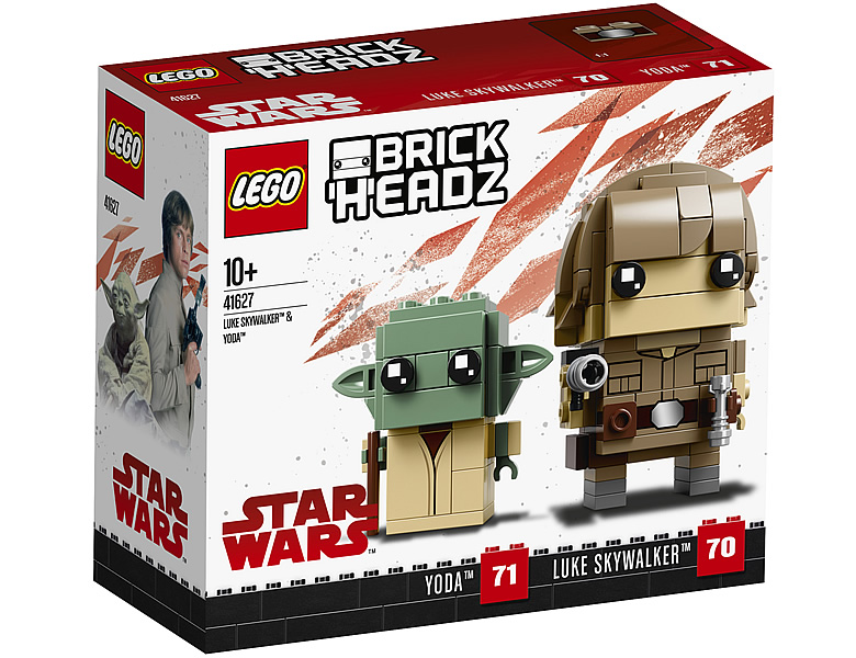 LEGO® BrickHeadz Lukas Skaivokeris ir Yoda 41627