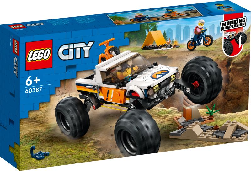 4x4 nuotykiai bekele LEGO® City 60387