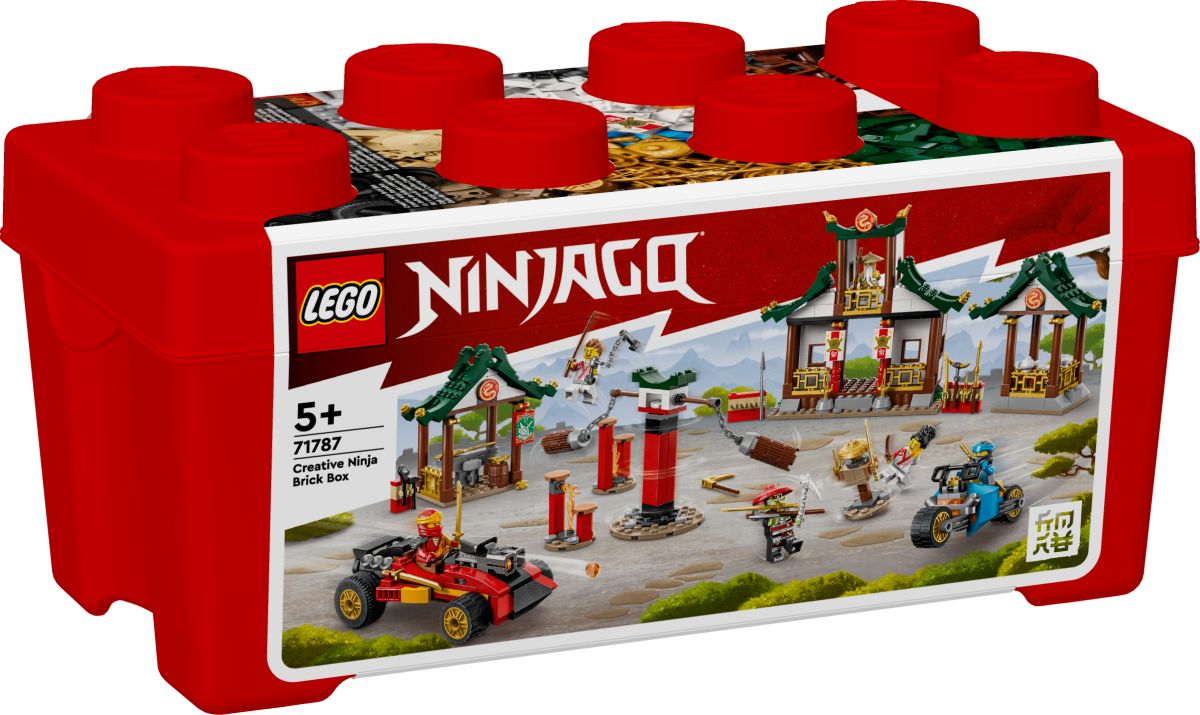 Kūrybiška nindzių kaladėlių dėžutė LEGO® NINJAGO® 71787