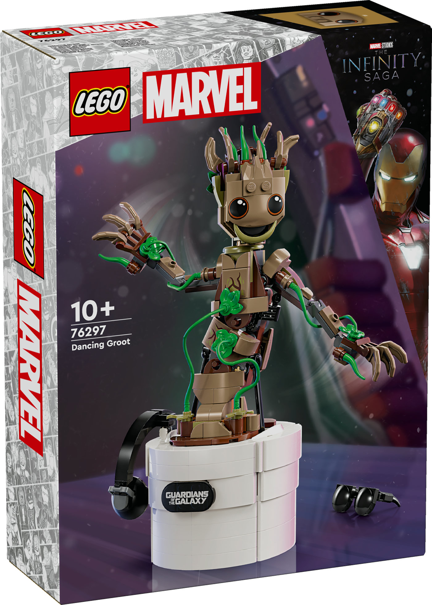 LEGO® Marvel Šokantis Grūtas Konstruojamas žaislas 76297