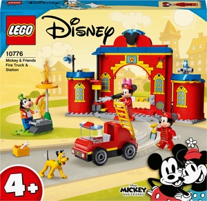 LEGO® ǀ Disney Mickey and Friends Mikio ir draugų gaisrinė ir sunkvežimis 10776