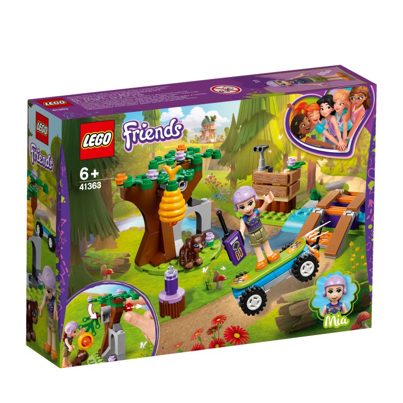 LEGO® Friends Mijos nuotykiai miške 41363