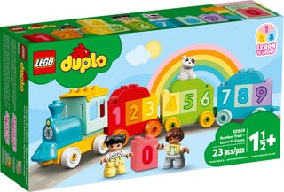 LEGO® DUPLO® Mano pirmasis traukinys – išmok skaičiuoti 10954