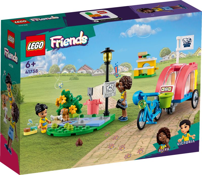 Šunų gelbėjimo dviratis LEGO® Friends 41738