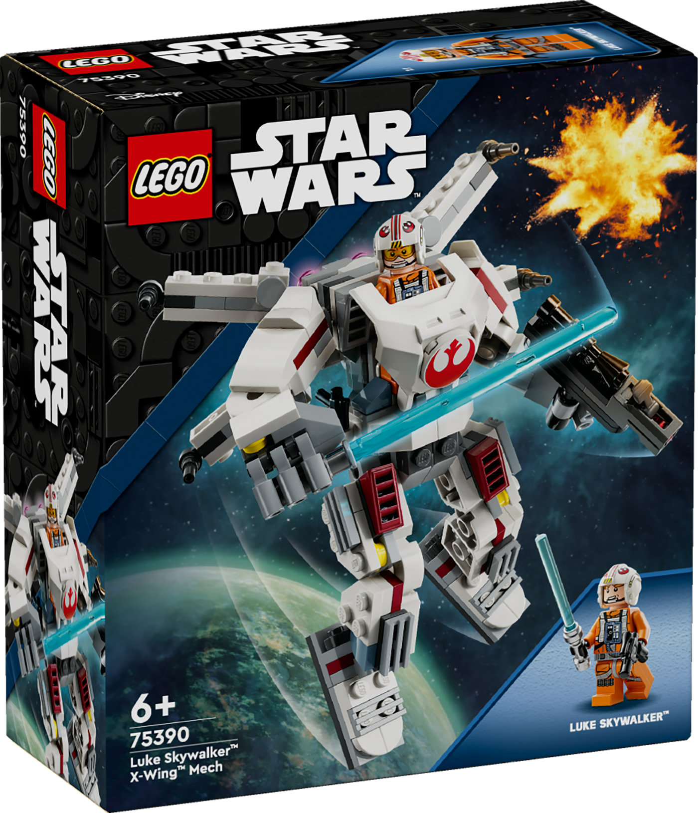 Luko Skaivokerio „X-Wing™“ robotas 75390 LEGO® Star Wars™