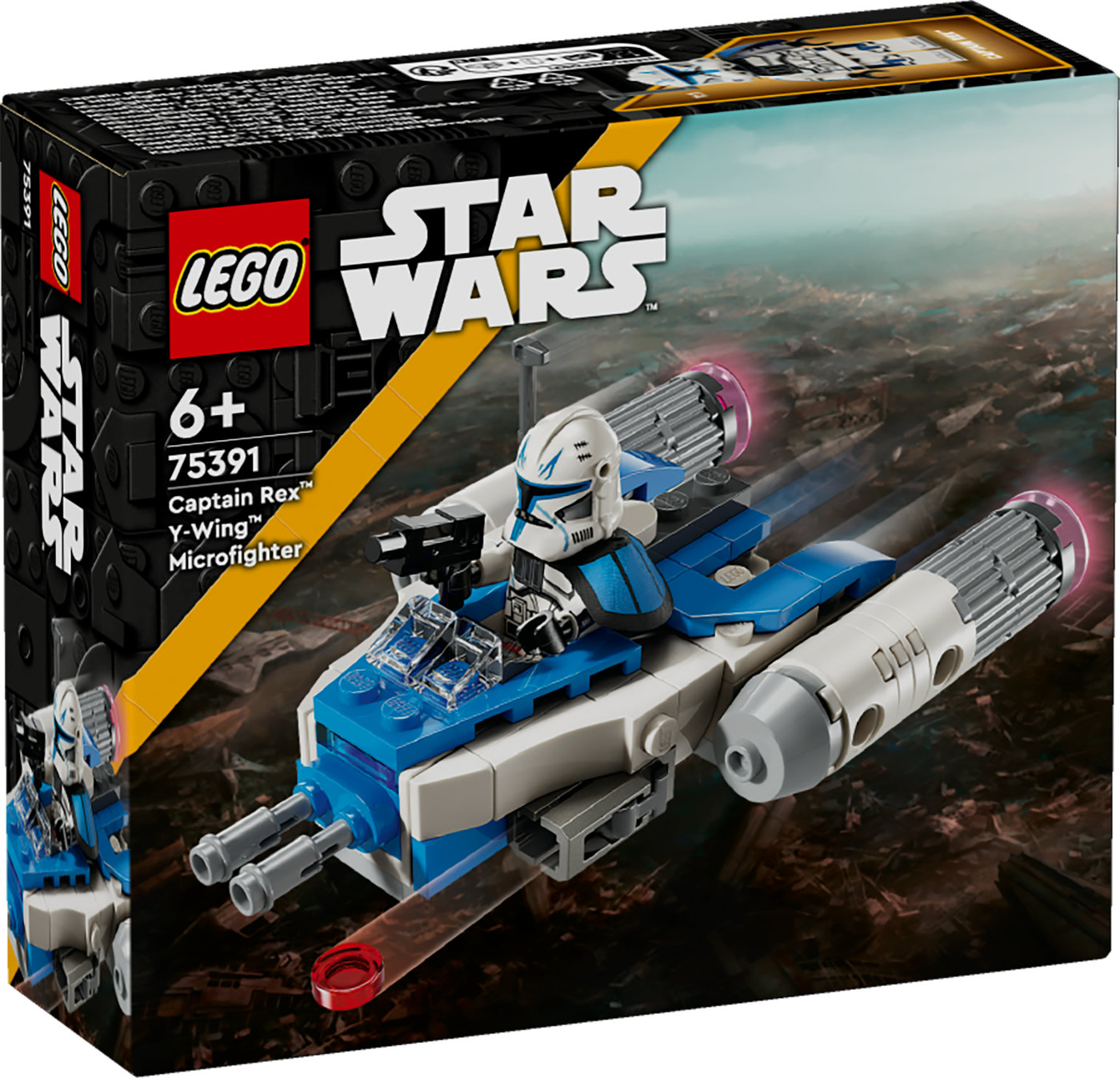 Kapitono Rekso „Y-Wing™“ mažasis kovotojas 75391 LEGO® Star Wars™