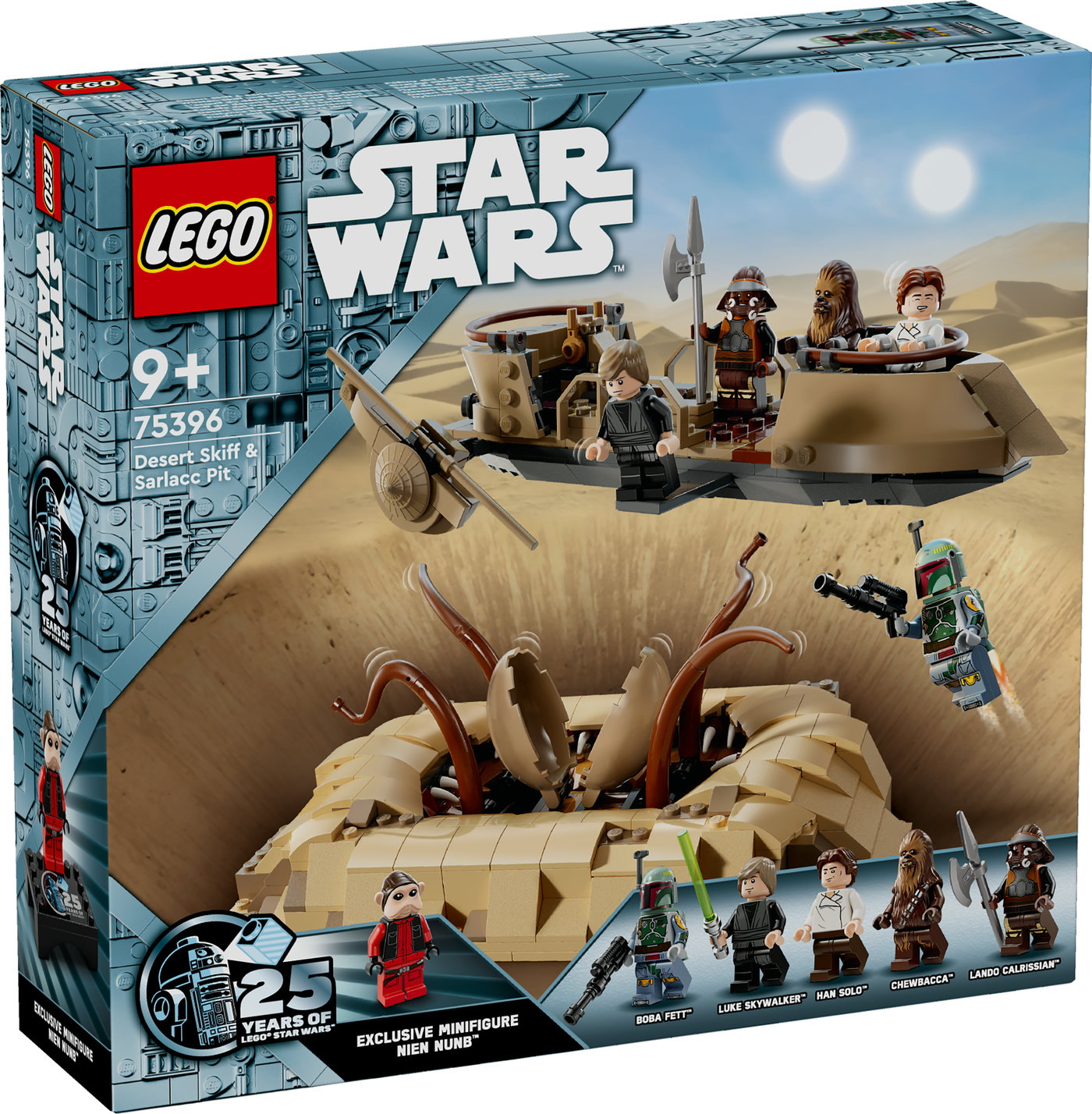 LEGO® Star Wars™ Dykumų luotas ir sarlako duobė 75396