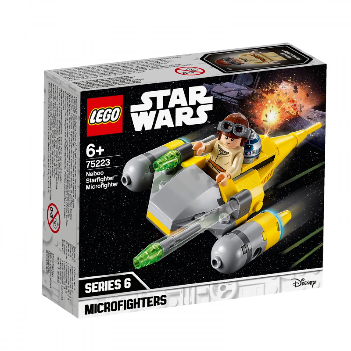 LEGO® Star Wars Naboo Starfighter mažasis kovotojas 75223