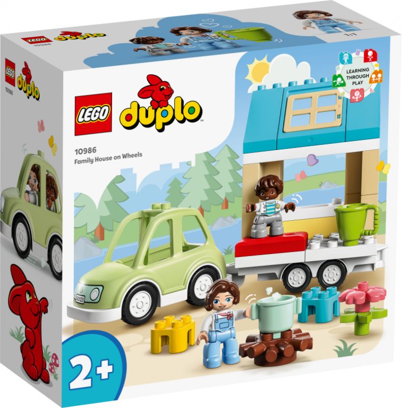 Šeimos namu ant ratų LEGO® DUPLO® Town 10986