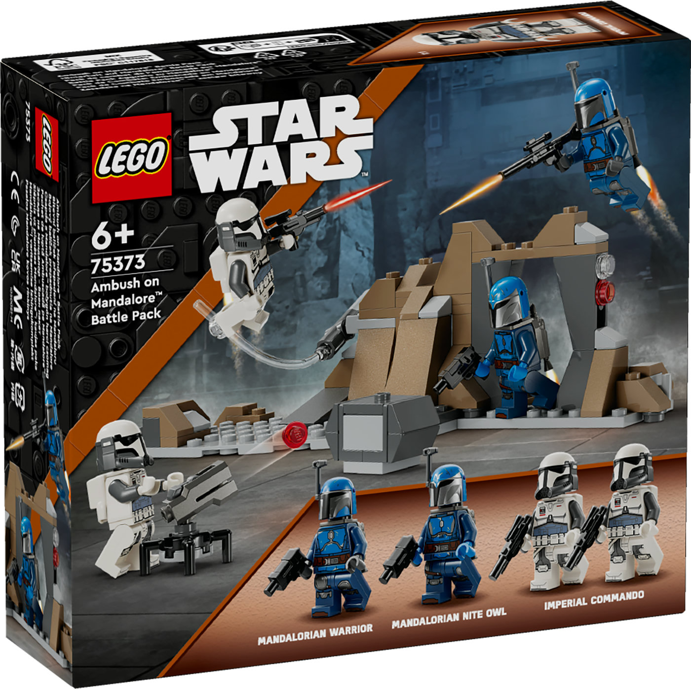 Pasalos Mandalore kovos rinkinys 75373 LEGO® Star Wars™