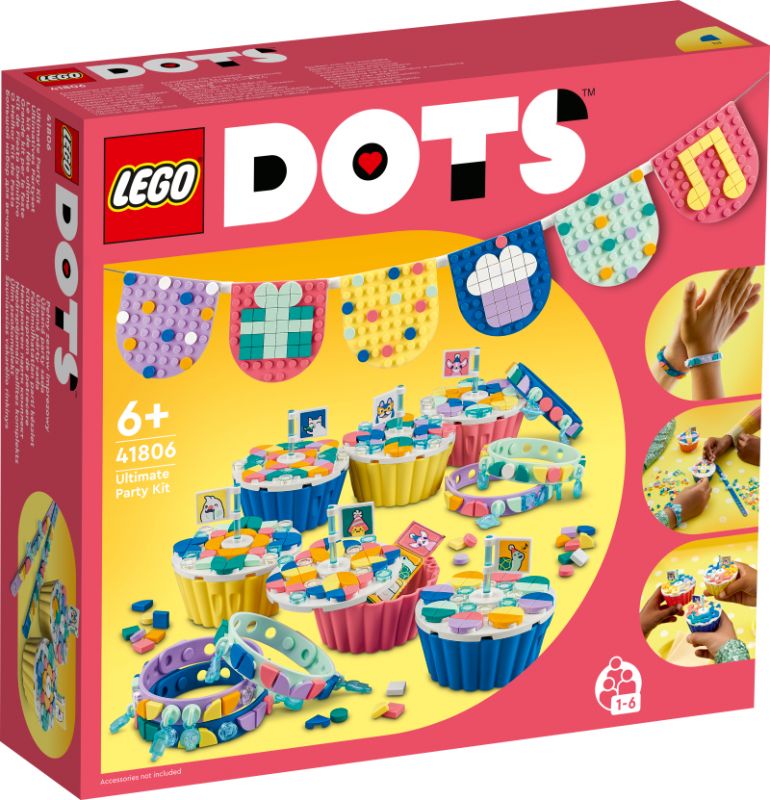 Šauniausias vakarėlio rinkinys LEGO® DOTS 41806