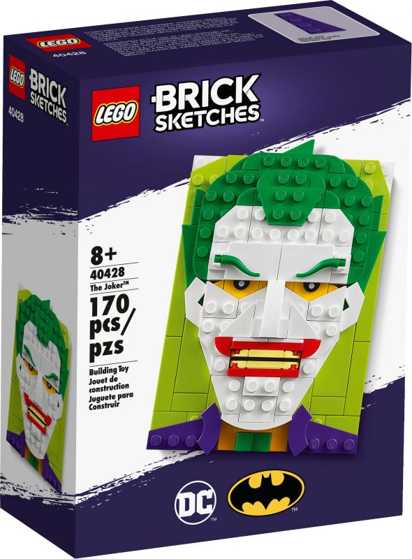 LEGO® Brick Sketches ™ The Joker“ 40428