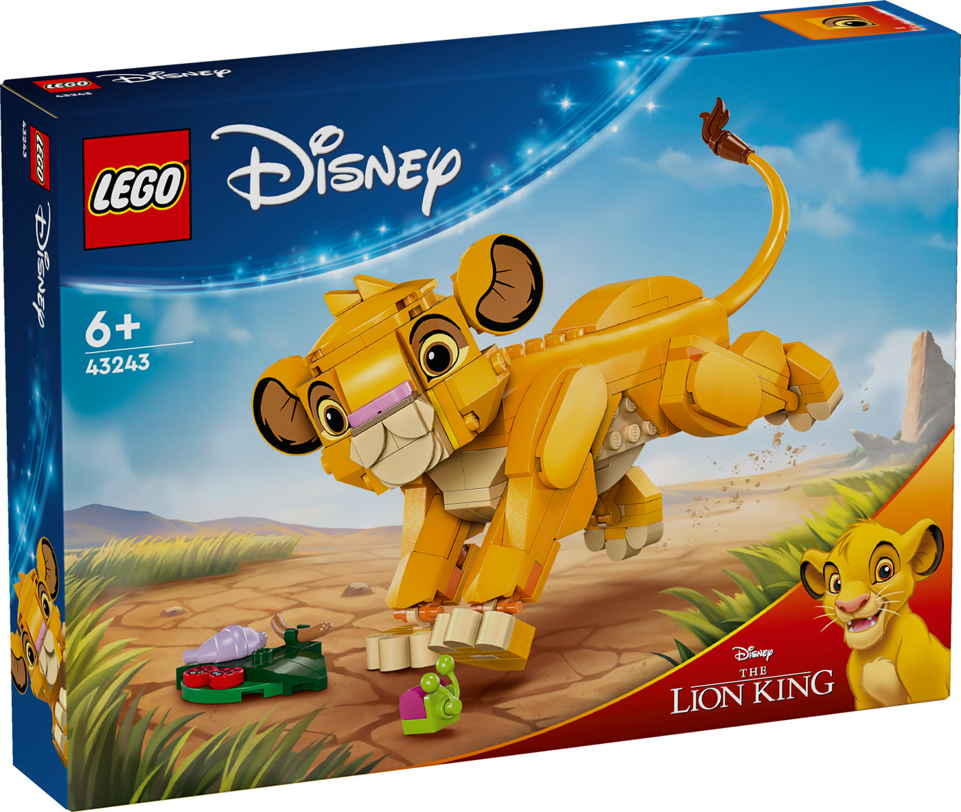 Mažasis liūtas karalius Simba Dovana 43243 LEGO® ǀ Disney