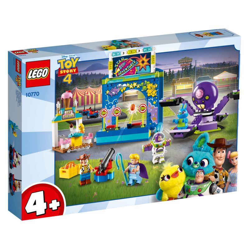 LEGO® Toy Story 4 Bazo ir Vudžio šėlionės mugėje 10770