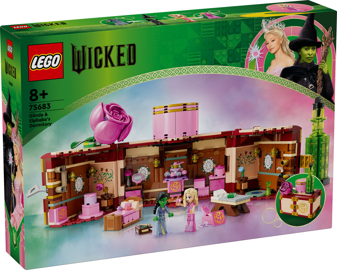 LEGO® Wicked Glinda ir Elphaba bendrabutis Modelis 75683