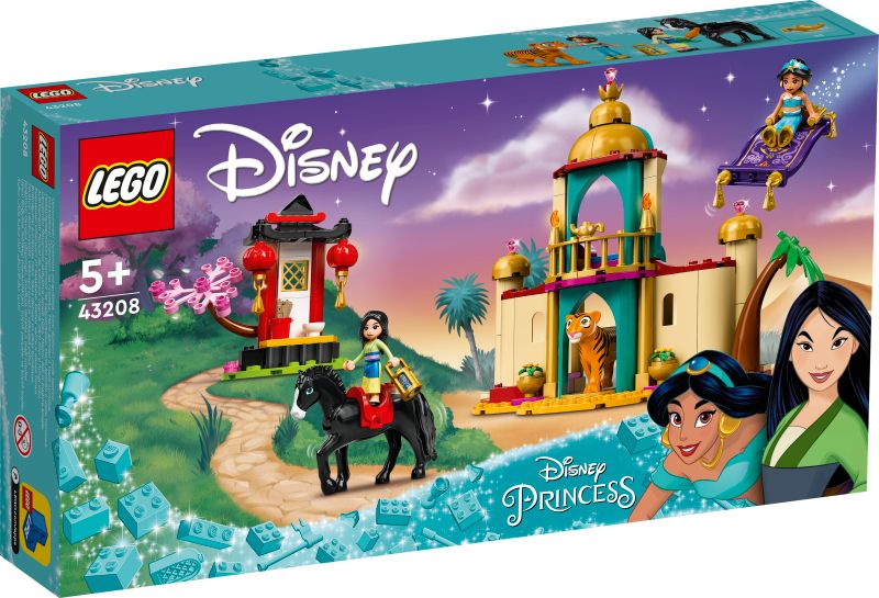 LEGO® ǀ Disney Džasminos ir Mulan nuotykiai 43208