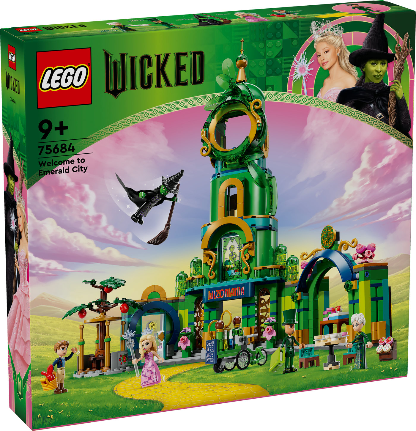 LEGO® Wicked „Sveiki atvykę į Emerald City“ Žaislas 75684