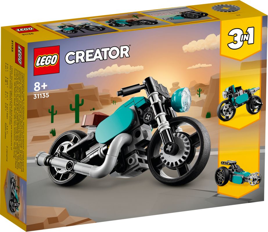 Senovinis motociklas LEGO® Creator 3in1 31135