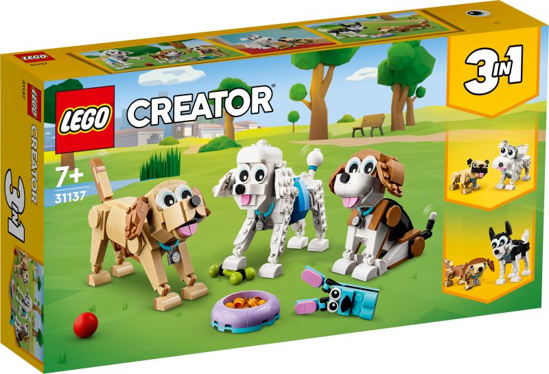 Žavūs šunys LEGO® Creator 3in1 (31137)