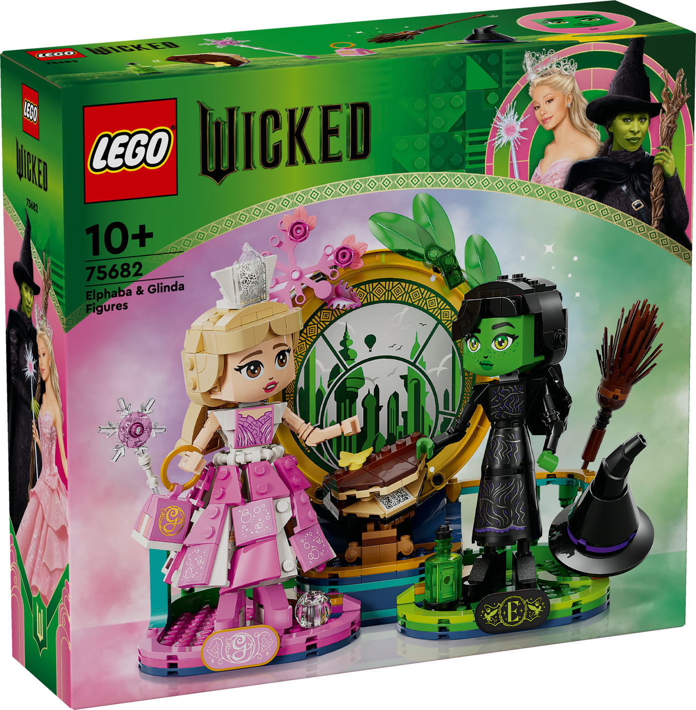 LEGO® Wicked Elphaba ir Glinda figūrėlės Fantastinis rinkinys 75682