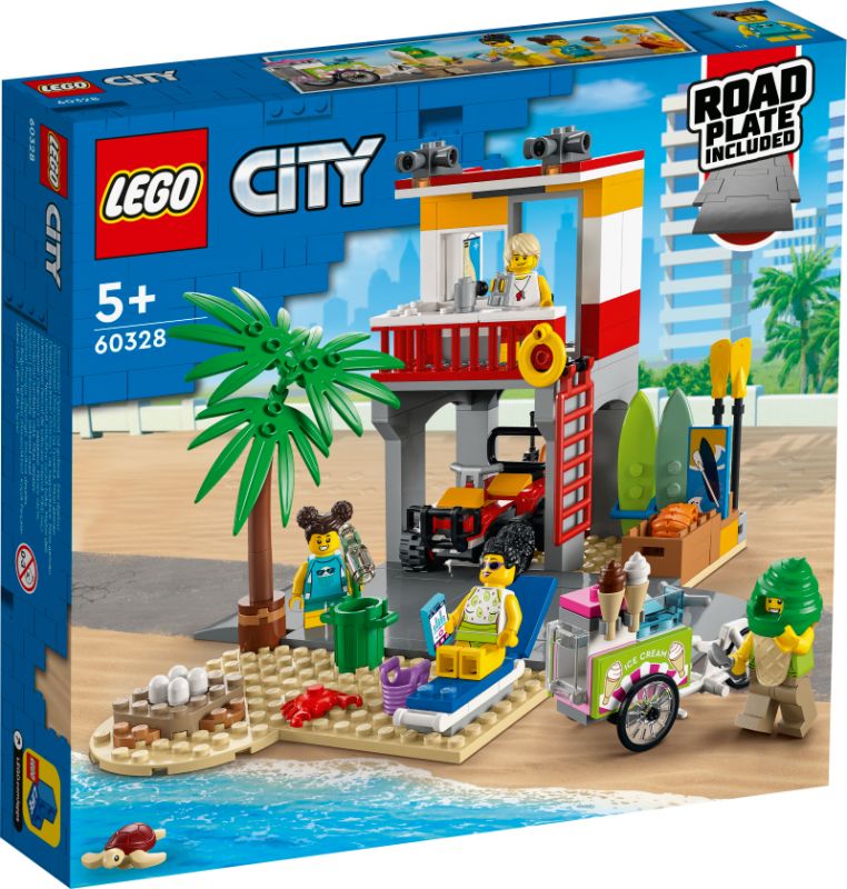 LEGO® City Paplūdimio gelbėtojų stotis 60328