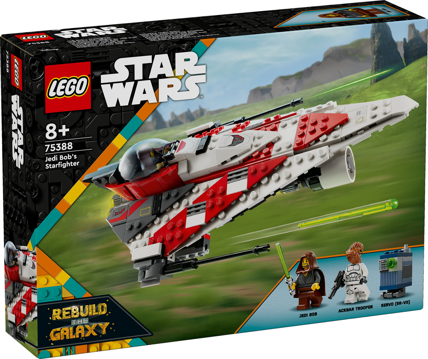 LEGO® Star Wars™ Džedajaus Bobo kovos erdvėlaivis 75388