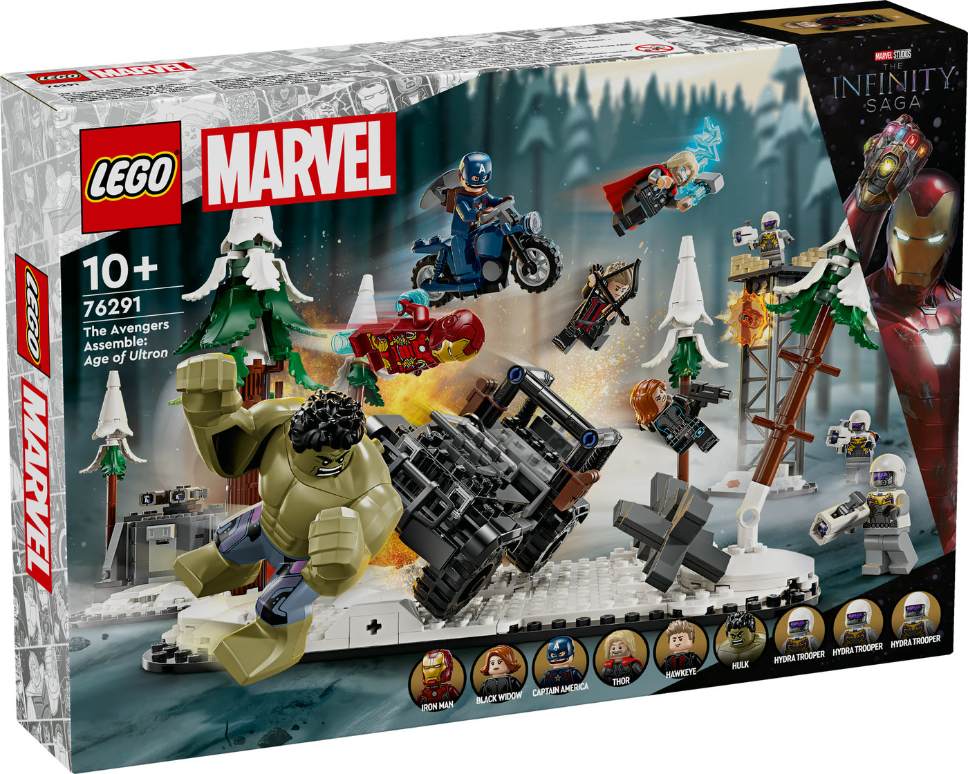 LEGO® Marvel Keršytojų komanda: Altrono amžius 76291