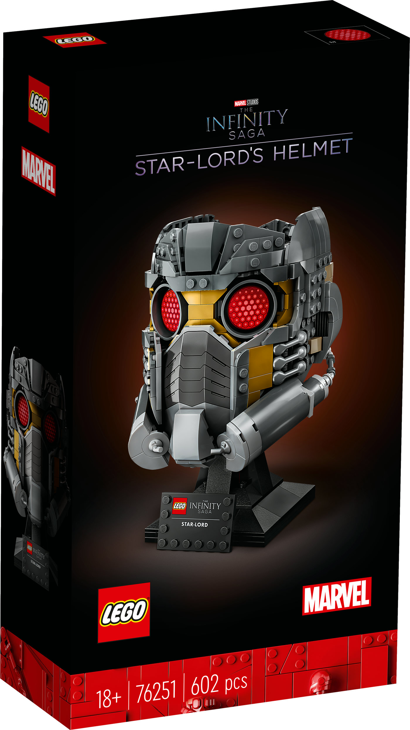 LEGO® Marvel Star-Lord šalmas 76251 Konstravimo rinkinys (602 dalys)