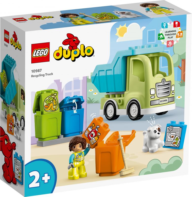 LEGO DUPLO Šiukšlių perdirbimo sunkvežimis 10987