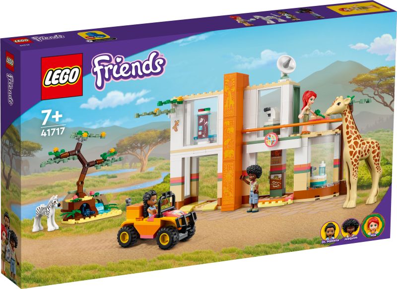 LEGO® Friends Mijos laukinės gamtos gelbėjimo misija 41717