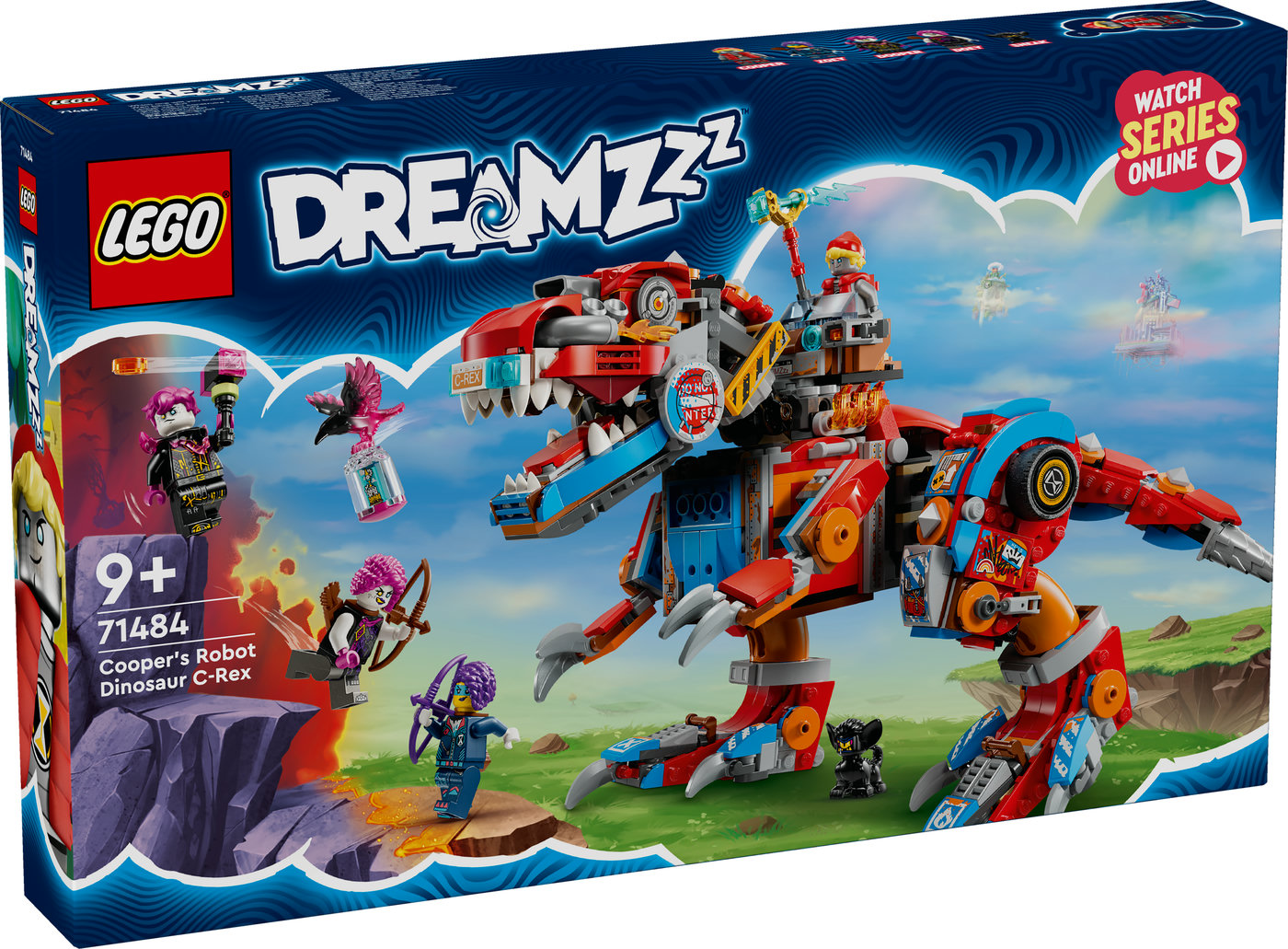 LEGO® DREAMZzz™ Cooper robotas C-Rex Žaislas 71484