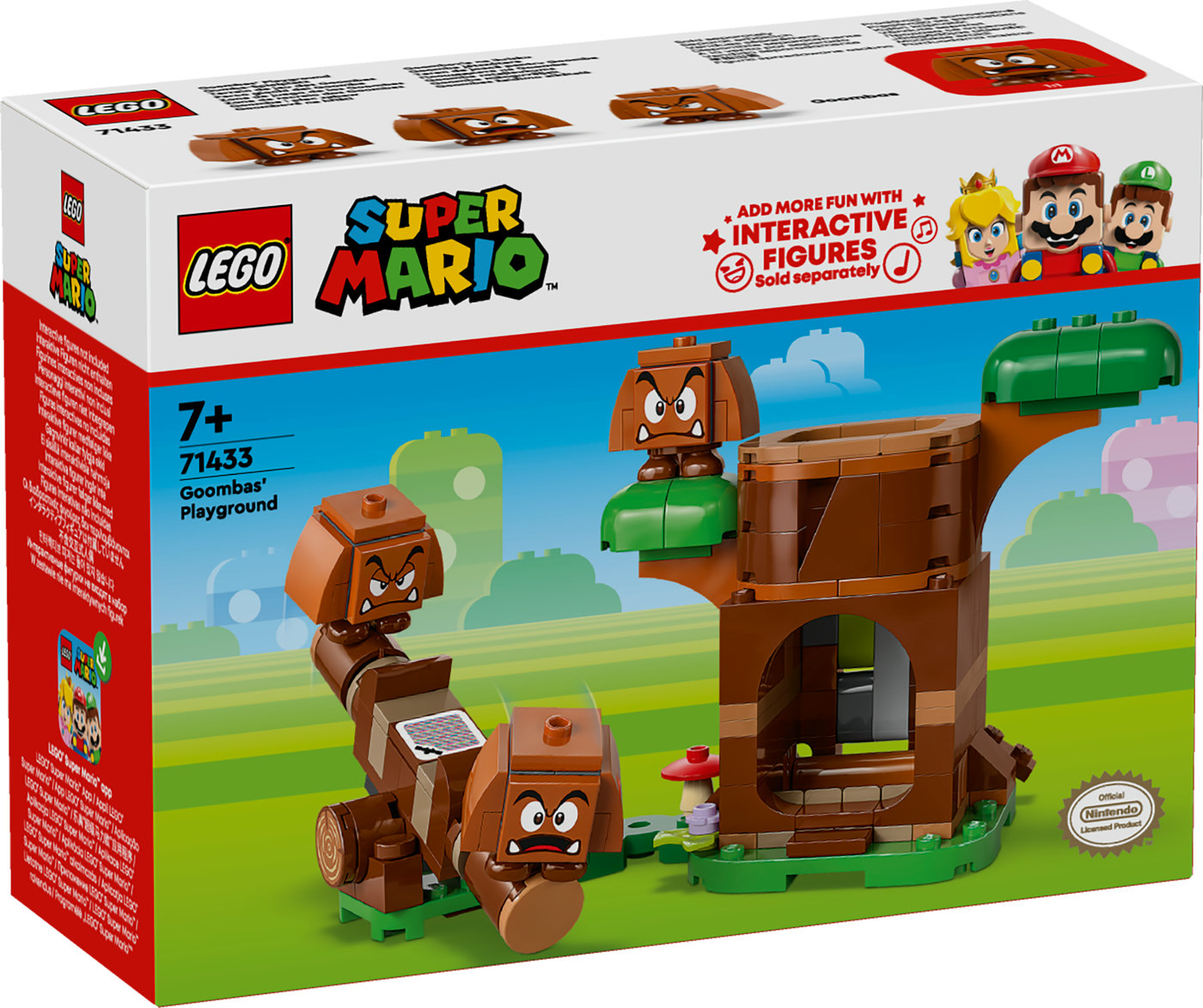 LEGO® Super Mario™ Goombas žaidimo aikštelė Rinkinys 71433