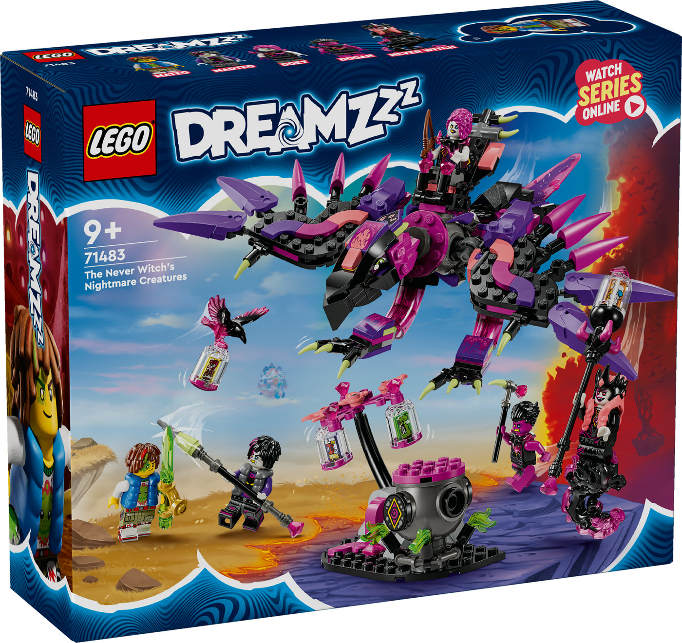 LEGO® DREAMZzz™ Niekados raganos košmarų būtybės 71483