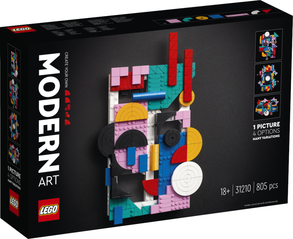 LEGO ART Modernus menas 31210