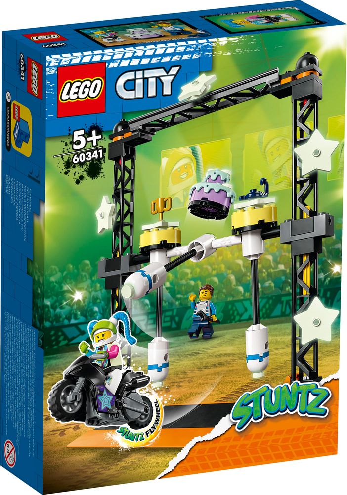 LEGO® City Griaunantis kaskadininkų iššūkis 60341