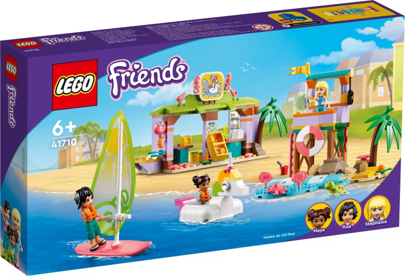 LEGO® Friends Banglentininkų paplūdimio pramogos 41710