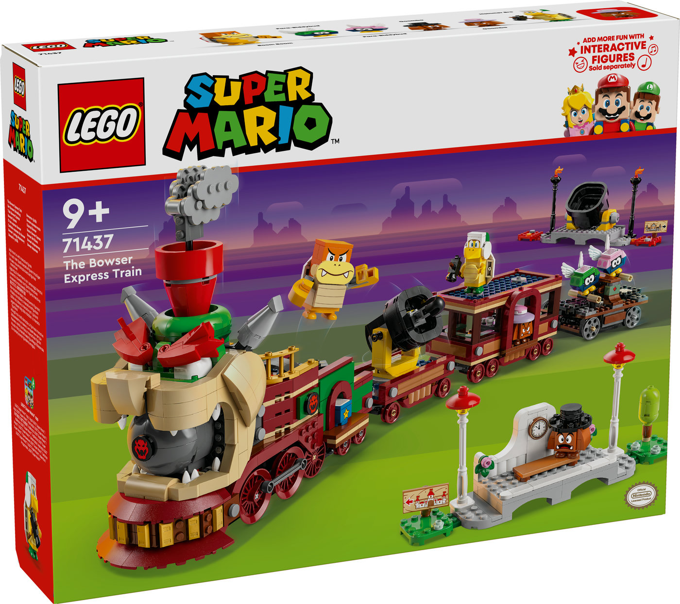 LEGO® Super Mario™ Bowser ekspresas Žaidimo rinkinys 71437