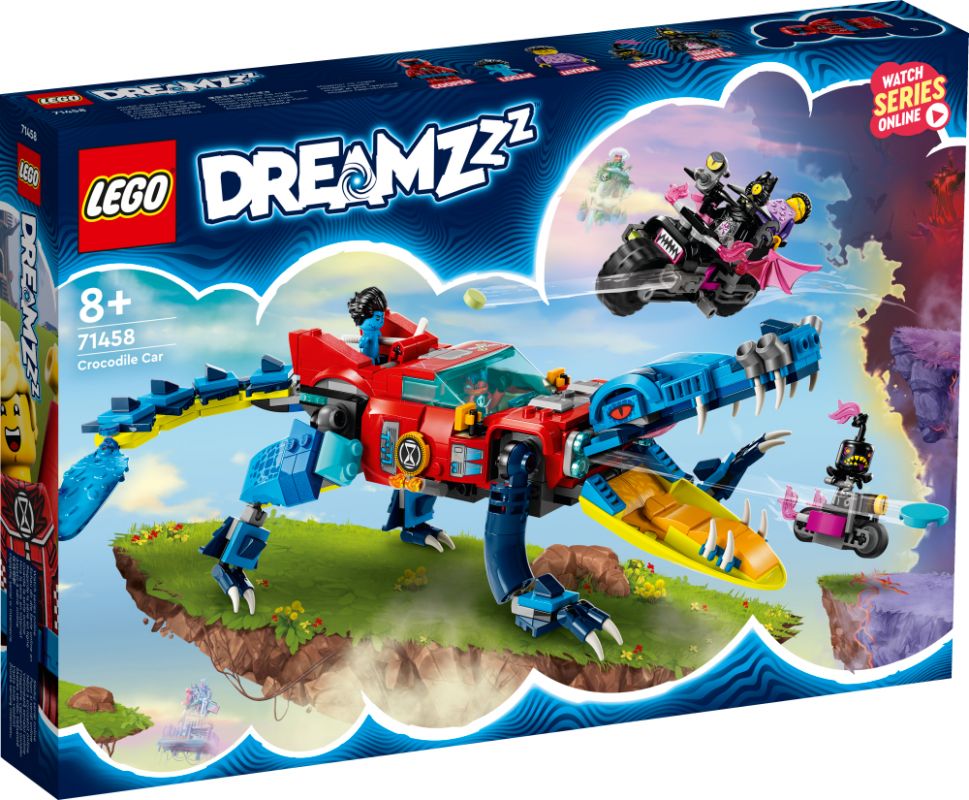 LEGO DREAMZzz Krokodilo automobilis 71458