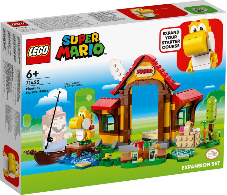 LEGO Super Mario Pikniko Mario name papildomas rinkinys 71422