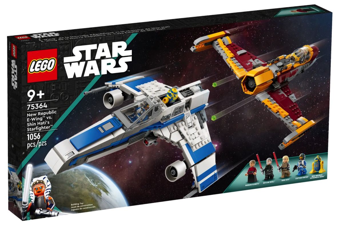 LEGO Star Wars Naujosios respublikos E-Wing™ prieš Shin Hati Starfighter™ 75364