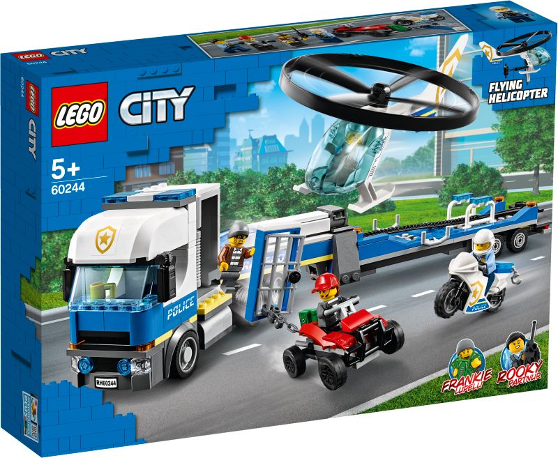 LEGO® City Policijos sraigtasparnio transportavimas 60244