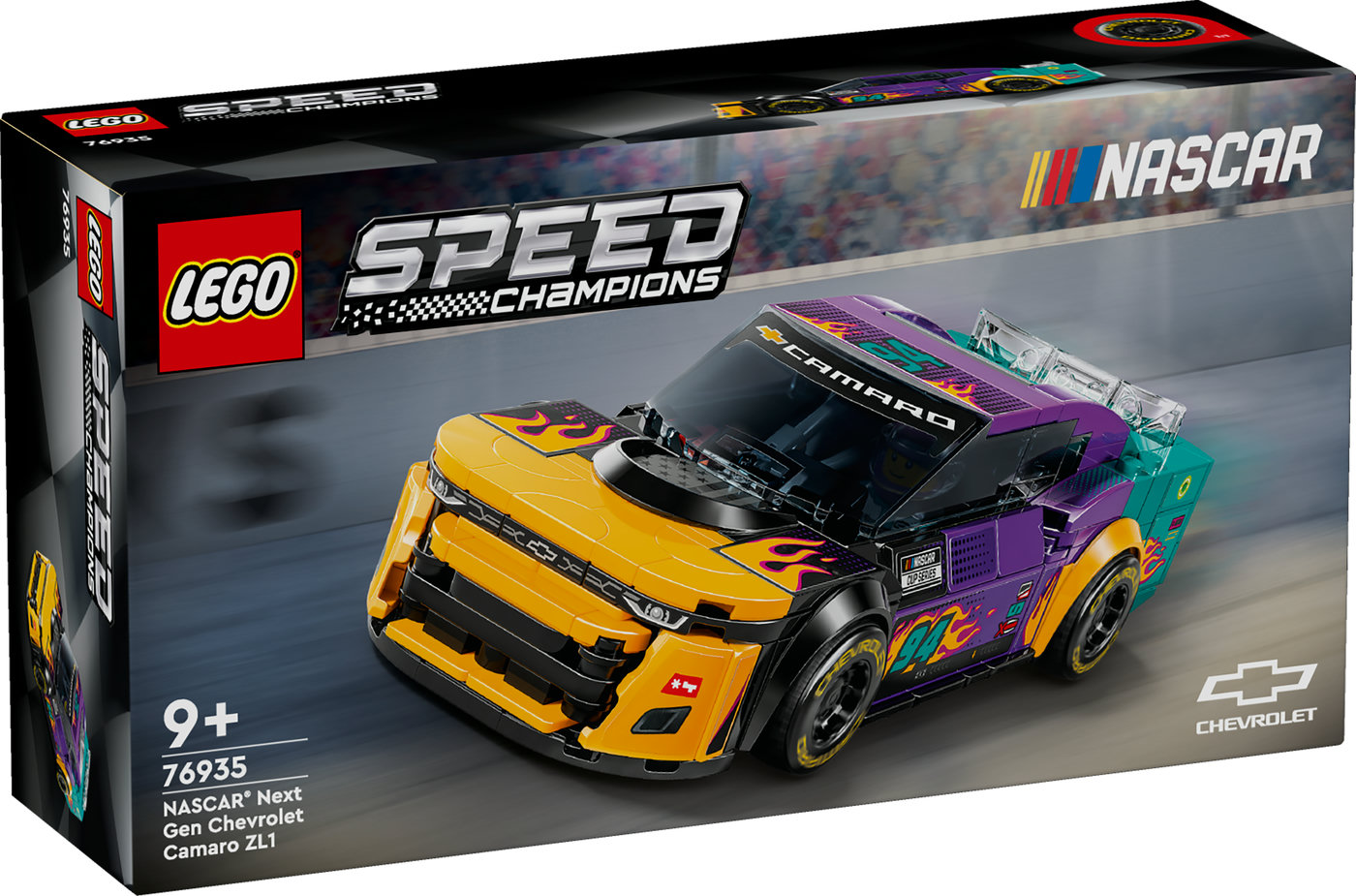 LEGO® Speed Champions NASCAR® Next Gen Chevrolet Camaro ZL1 76935