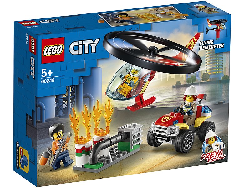 LEGO® City Ugniagesių sraigtasparnio iškvietimas 60248