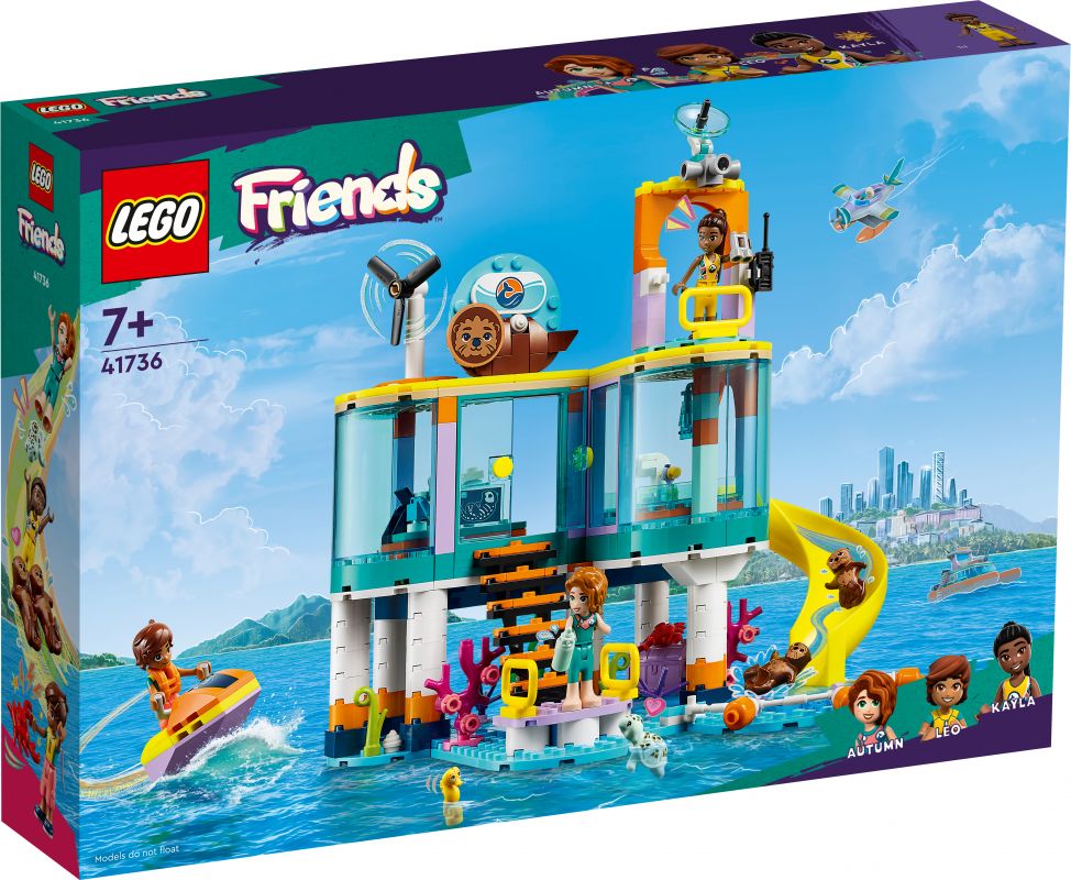 LEGO Friends Jūrų gelbėjimo centras 41736