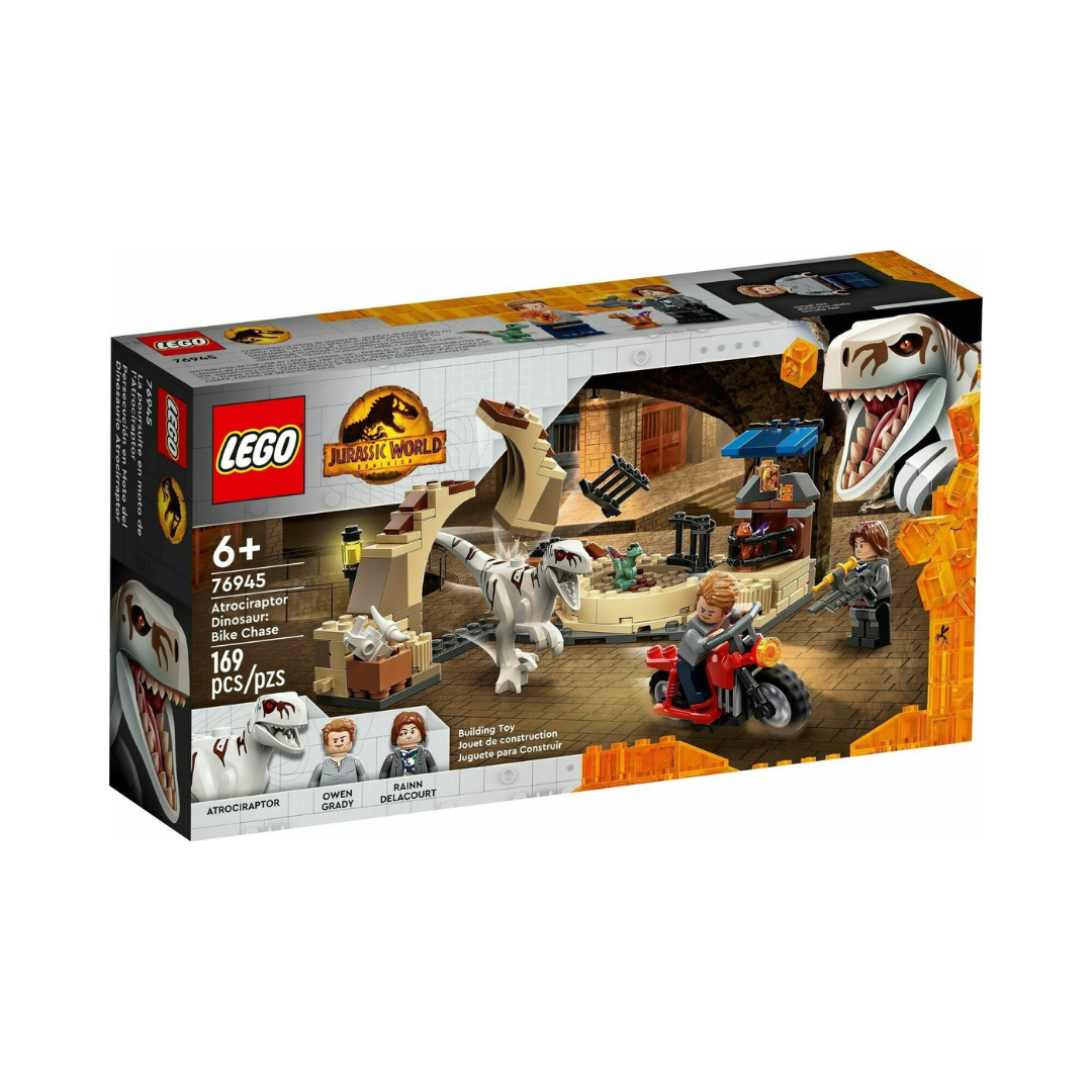 LEGO® 76945 Atrociraptor Dinosaur: Bike Chase